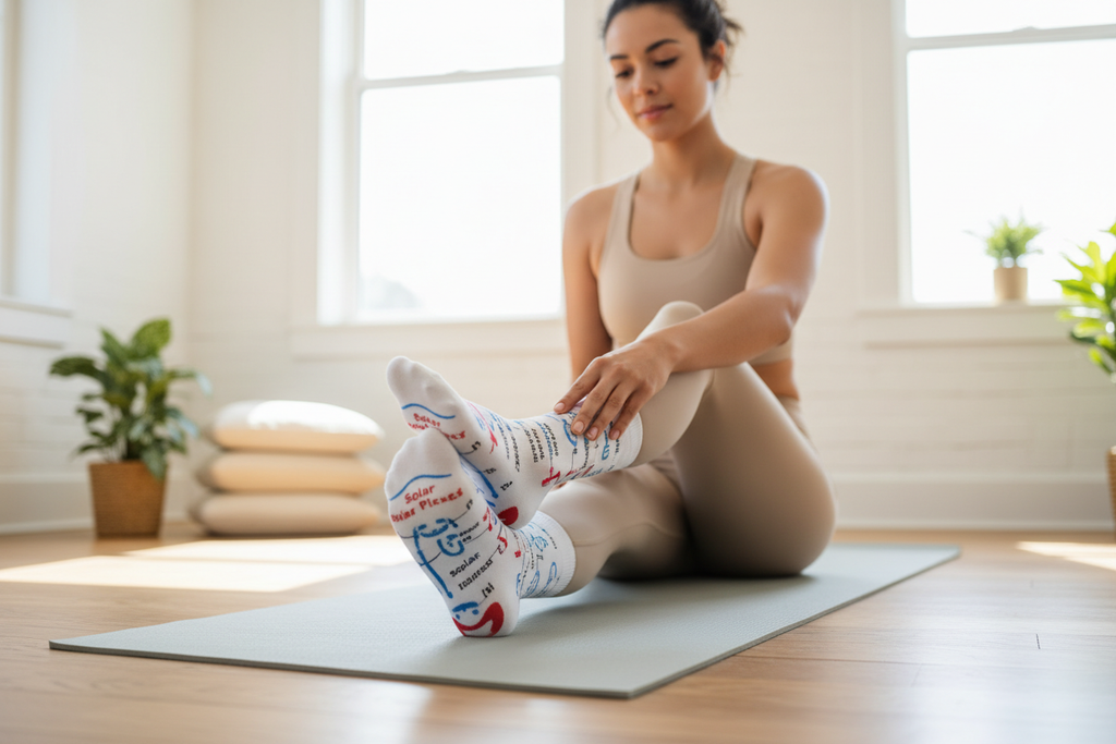 Reflexology Socks - Yoga Studio